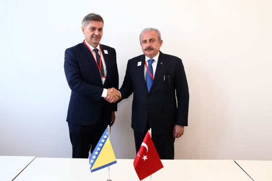 Predsjedatelj Zastupničkog doma dr. Denis Zvizdić razgovarao sa predsjednikom Velike narodne skupštine Republike Turske